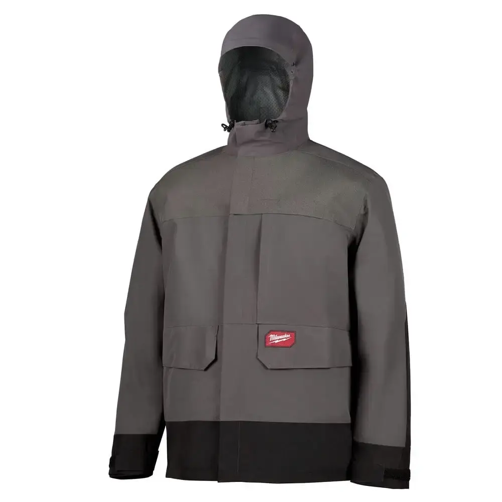 Milwaukee 310G-XL - 2.5 Layer Rain Shell Gray Xl - MGW-1622