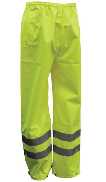 Boss 3NR3000M High Visibility Rain Pant Medium Waterproof Work Pants