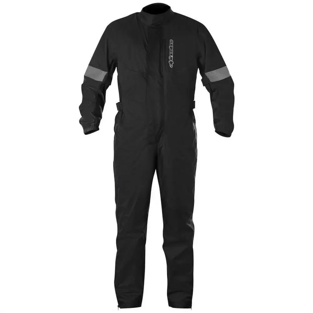 Alpinestars Hurricane One-Piece Rain Suit - Black - Lg - MGW-12357