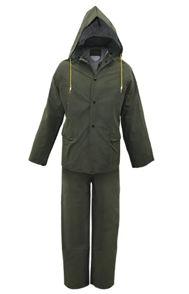 Boss 3PR0300GJ 2XL Lined PVC Rain Suit