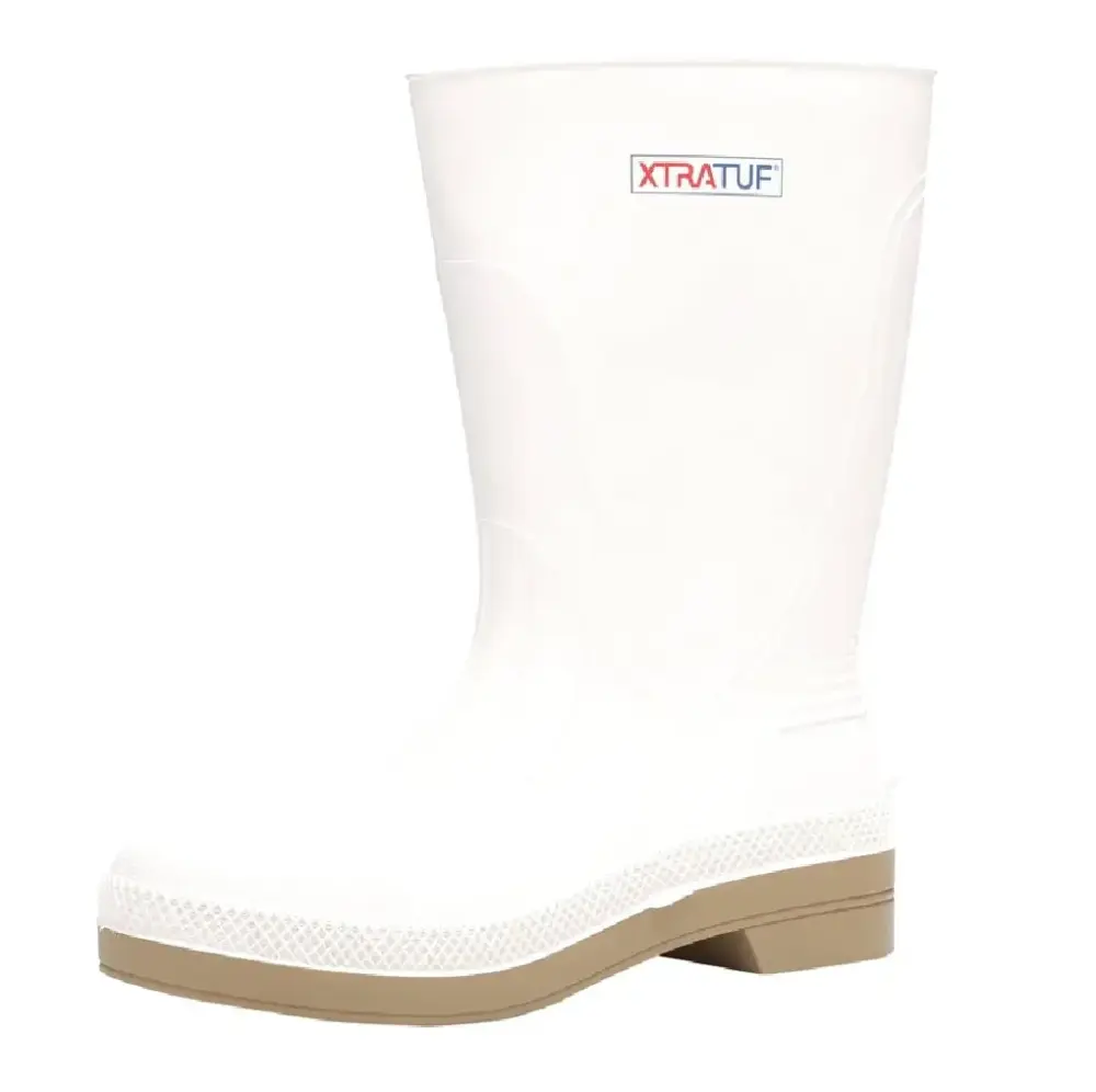 Xtratuf 75136-WHT-060 Men's Shrimp Boots Size 6 White Rubber Boots