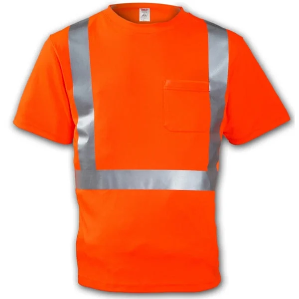 Tingley S75029-XL High Visibility Short Sleeve T-Shirt X-Large Orange for Safety