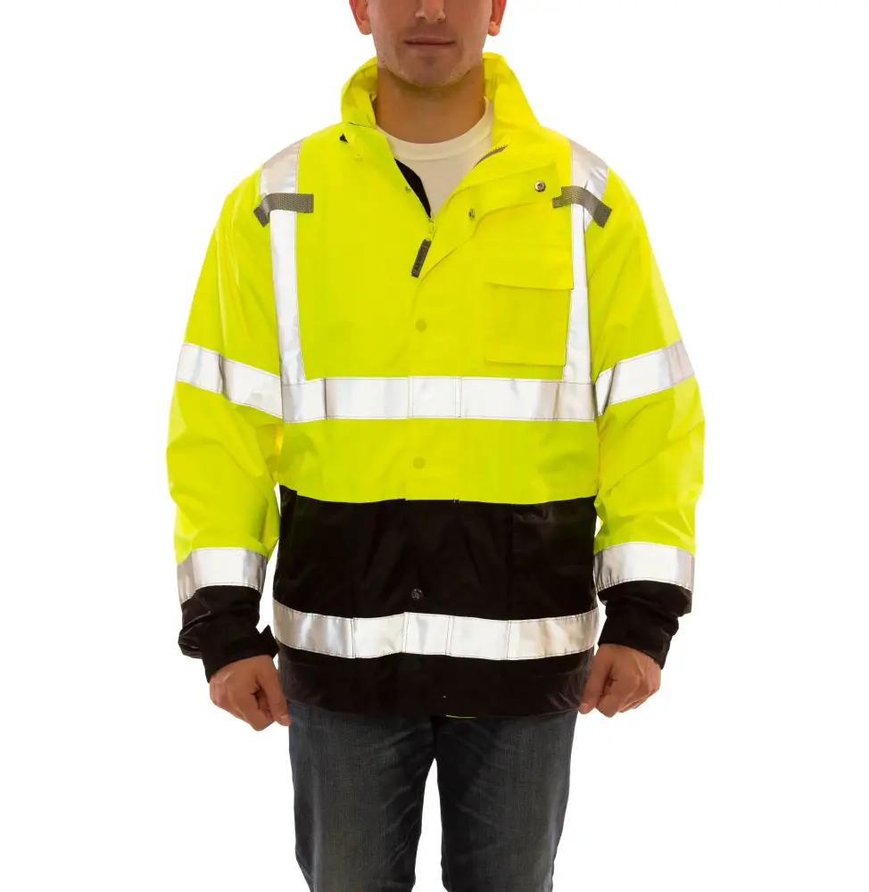 Tingley J27122.2X Icon LTE Premium High Visibility Jacket 2XL Reflective Safety Workwear