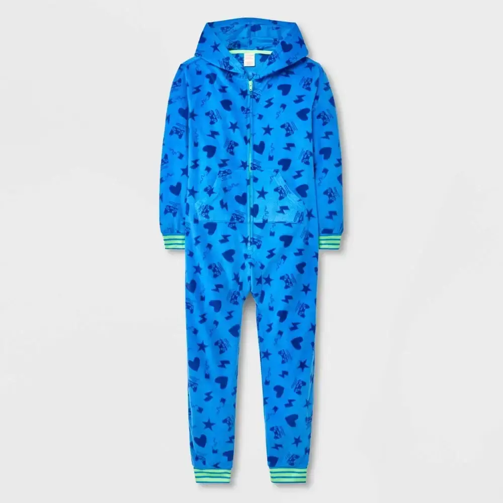 Boys' Union Suit - Cat & Jack? Blue M - MGW-2721