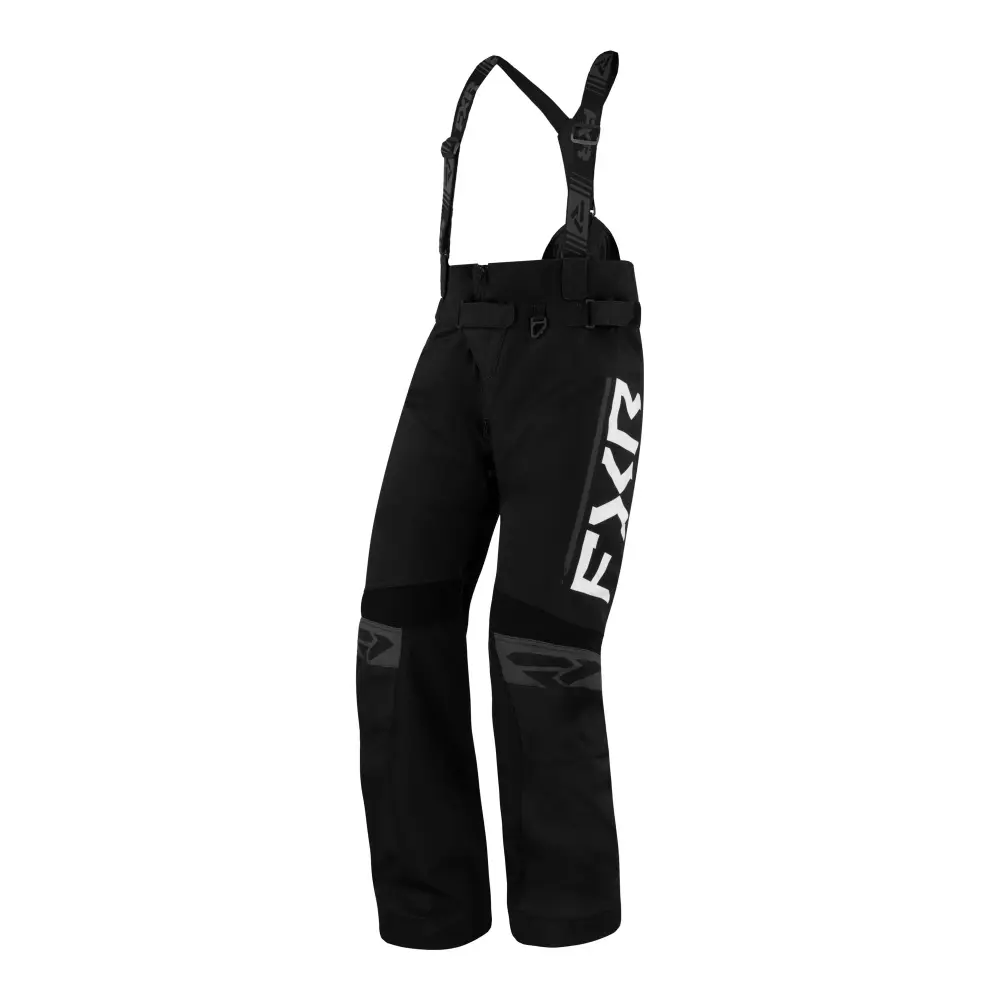 FXR Mens RRX Snowmobile Pant Black/White S - MGW-14800