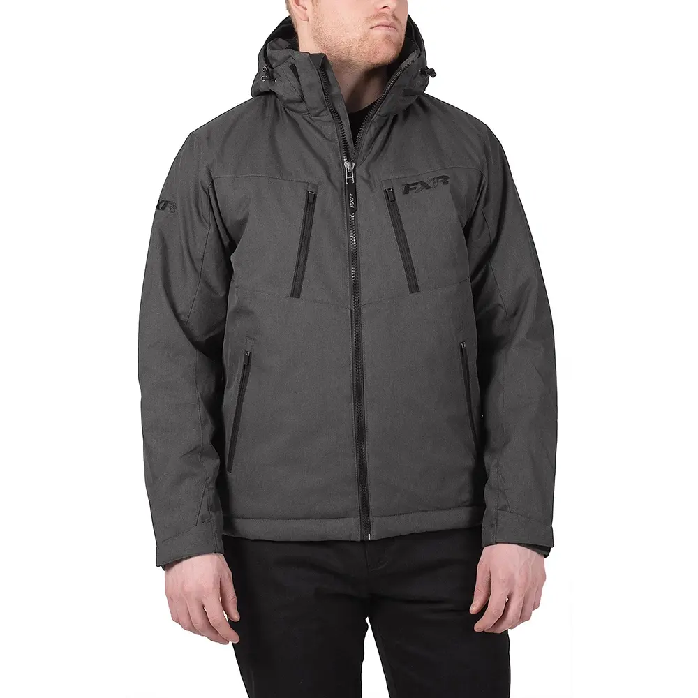 FXR Mens Charcoal Heather Northward Jacket Snowmobile 2020
