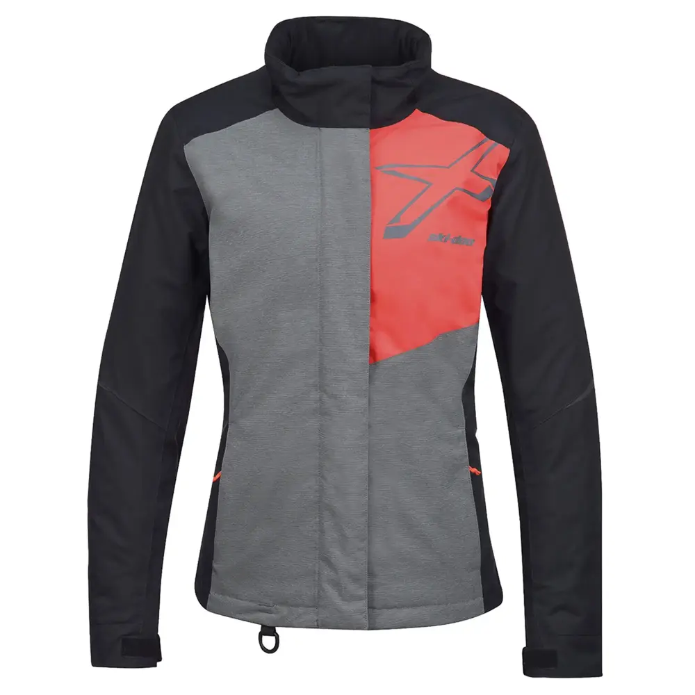 Ski-Doo Womens Holeshot Snowmobile Jacket Wind Waterproof Insulated Coral - Medium 4408930613