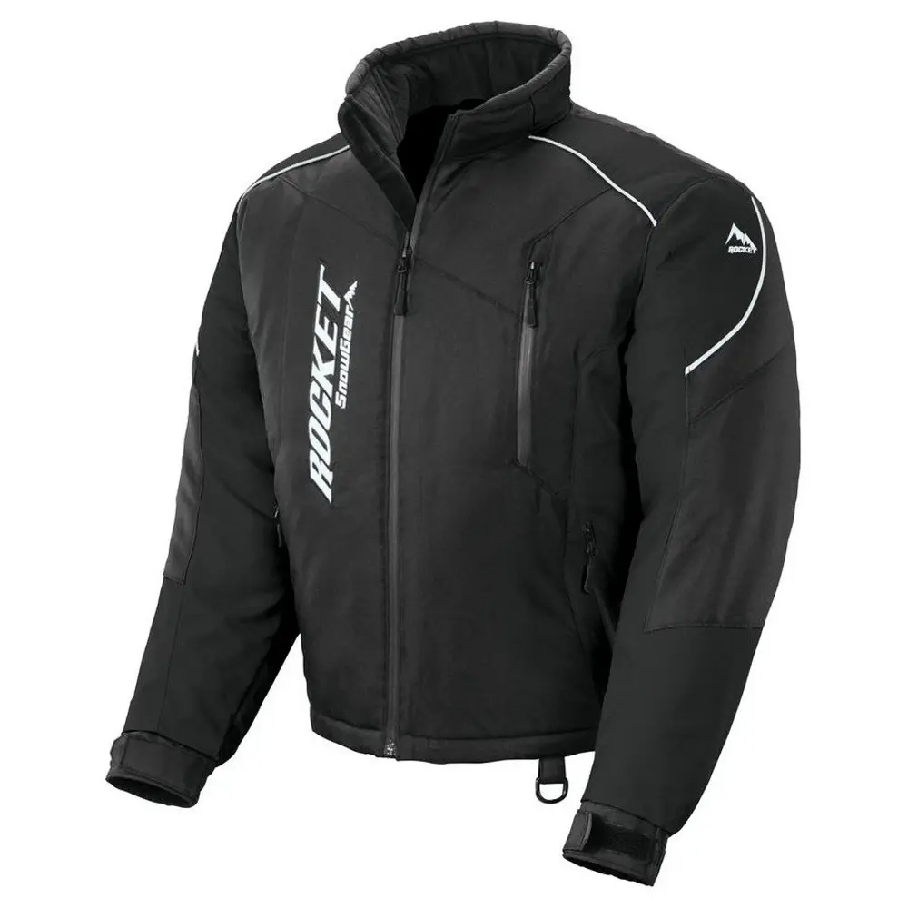 Rocket Storm XC Mens Snowmobile Jacket Black MD - MGW-17680
