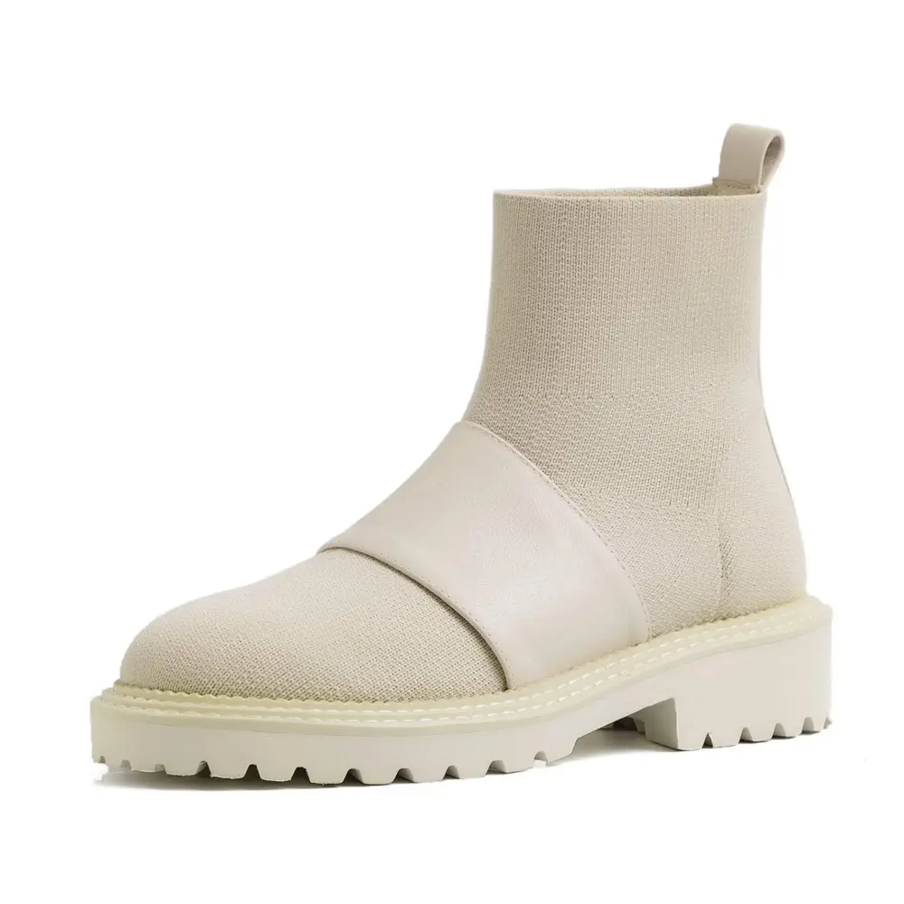 Single Socks Women Boots - MGW-18731