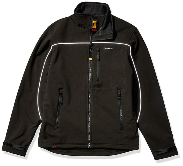 CAT All Season Soft Shell Jacket Black 2-XL