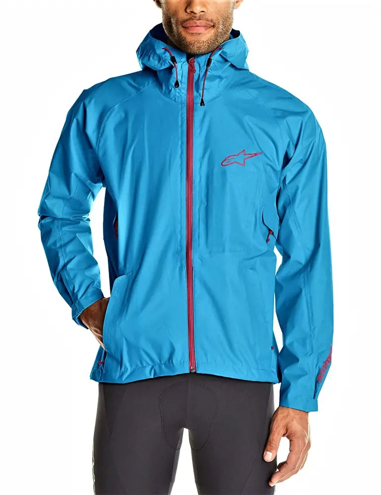 Alpinestars All Mountain Mens Long Sleeve Bike Jacket Cyan Red Large