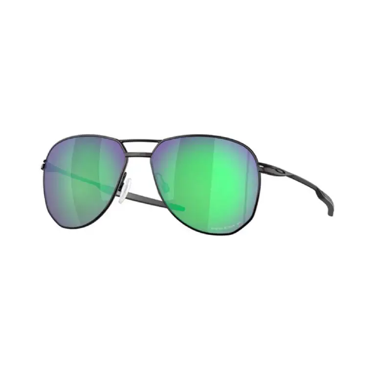Oakley Contrail Black Green Polarized Sunglasses