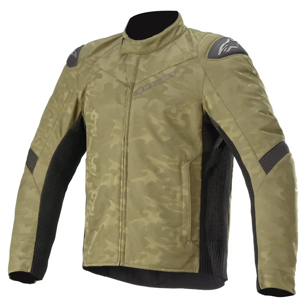 Alpinestars T SP-5 Rideknit Mens Textile Motorcycle Jacket Green/Camo MD