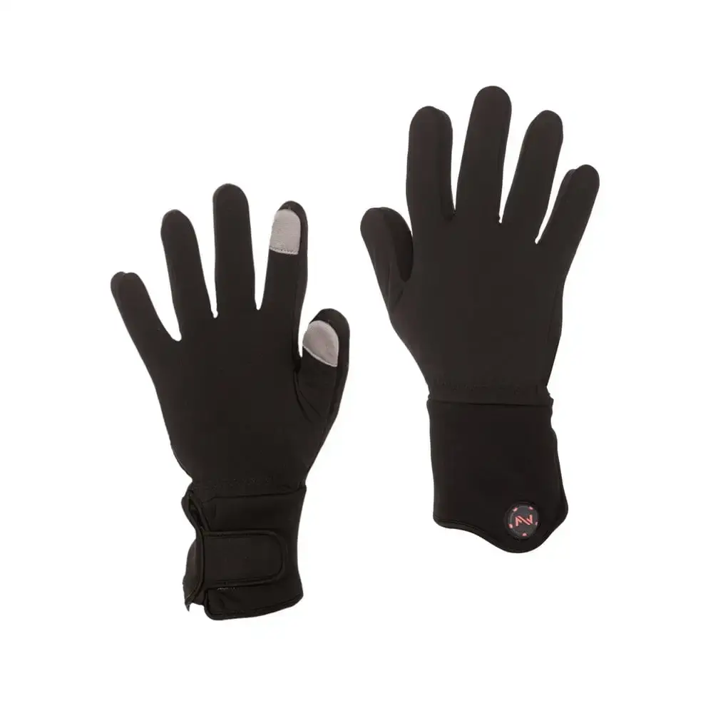 Mobile Warming Heated Gloves Liner Unisex 7.4 Volt Black Xs