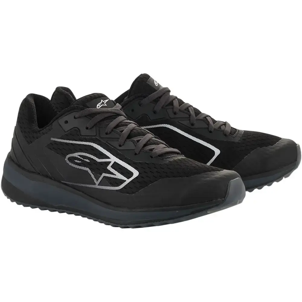 Alpinestars Meta Road Mens Walking Sport Shoes-Black/Gray-9.5