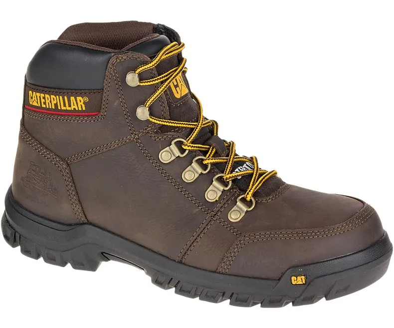 Cat P89940-11-5M Caterpillar Diagnostic Waterproof Steel-Toe Work Boot Beige 11.5 M