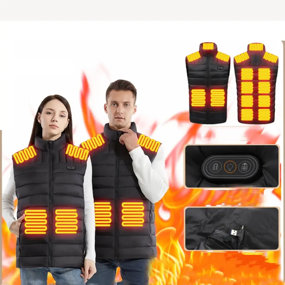 DESKABLY Womens Warm Coats Winter Clearance Boys Heated Vest Mens Lightweight Jackets Hunting Clothes For Men