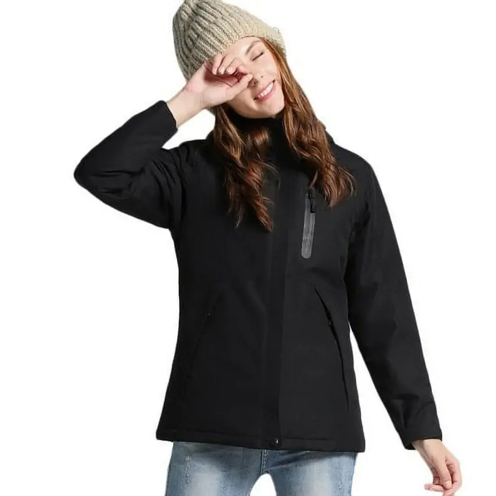 Outdoor USB Heated Hiking Jacket Women Men Winter Warm Overcoat Camping Trekking Windbreaker Ski Waterproof Jackets Coats AM354