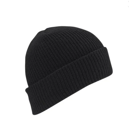 Wigwam Classic Ribbed Worsted Wool Watch Cap Black One Size
