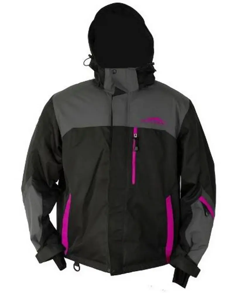 Katahdin Assault Womens Snowmobile Jacket Black/Pink XS - MGW-17674