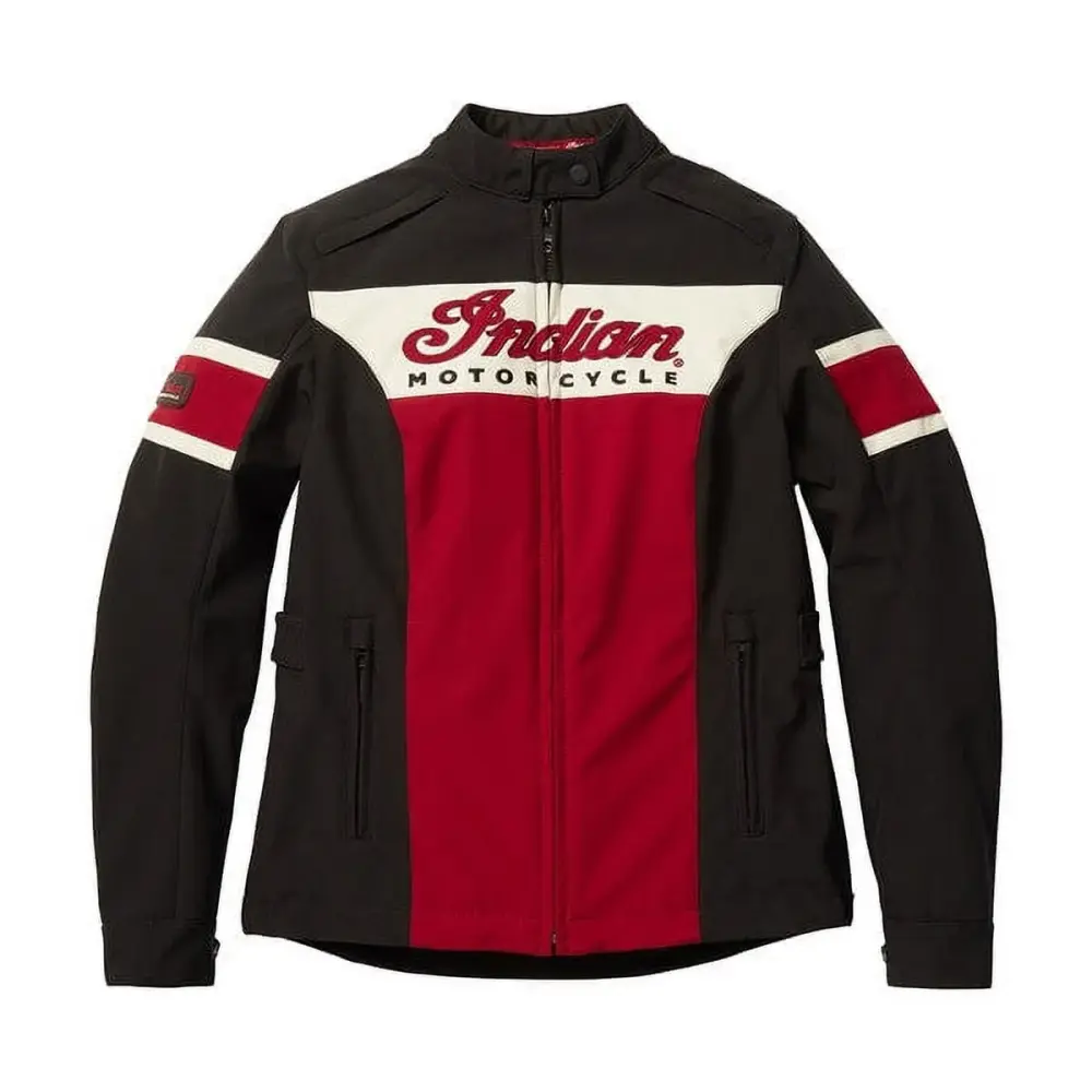Indian Motorcycle Women's Madison Jacket. Red | 2833178 - MGW-15785