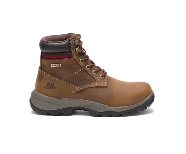 CAT P74066-8-5W Women's Dryverse 6 Inch Waterproof Wide Work Boots Size 8.5