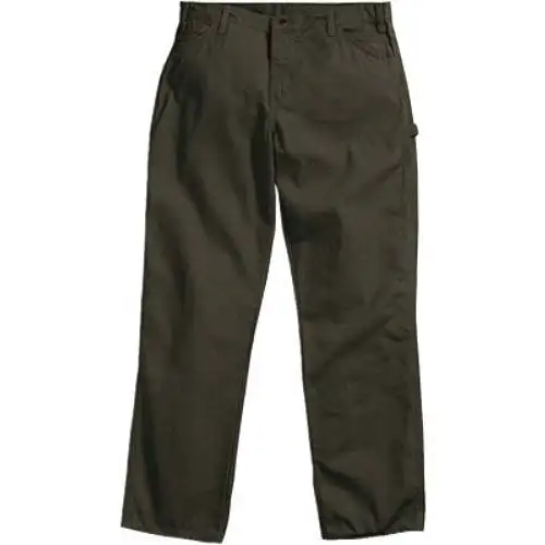 Dickies 1939RBD3230 Men's Relaxed Fit Carpenter Duck Jeans 32x30 Brown Work Pants