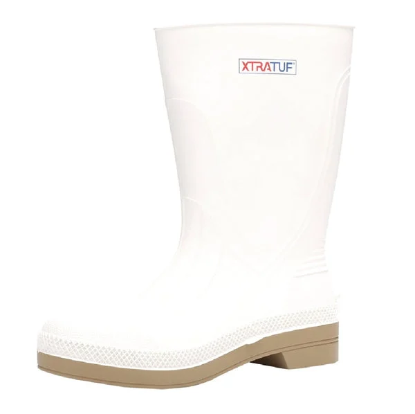 Xtratuf 75136-WHT-060 Shrimp Boot for Men Size 6 Waterproof Fishing Work Boots