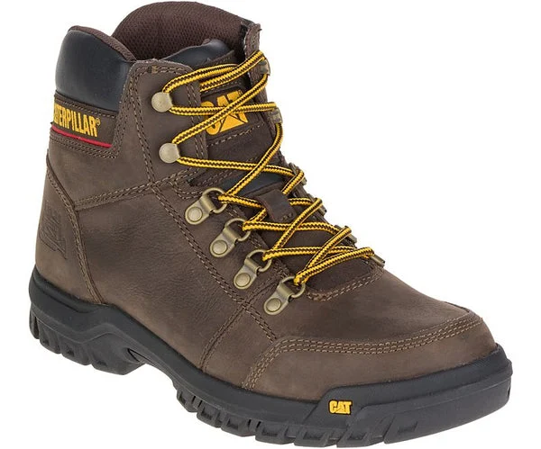 Cat P90803-11.5W Mens Outline Slip Resistant Steel Toe Work Boot Wide Size 11.5