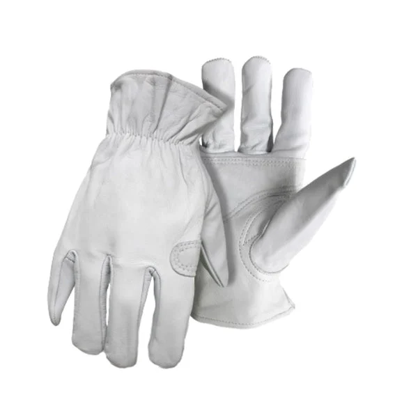 Boss 4061L Men's Goatskin Driver Gloves with Padding Large Size for Comfort and Grip