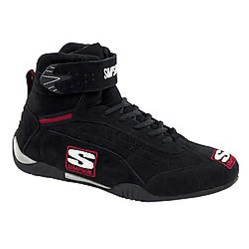 Simpson Safety 12.5 in. Adrenaline Shoe. Black - MGW-27045