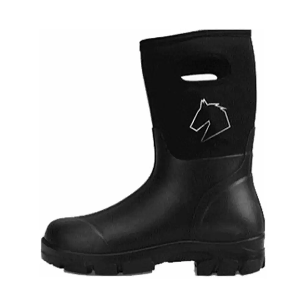 Master Rancher FTRB720-1315 Waterproof Rubber Work/Farm Boots. Black. Unisex Men's 13. Women's 15 - Quantity 6