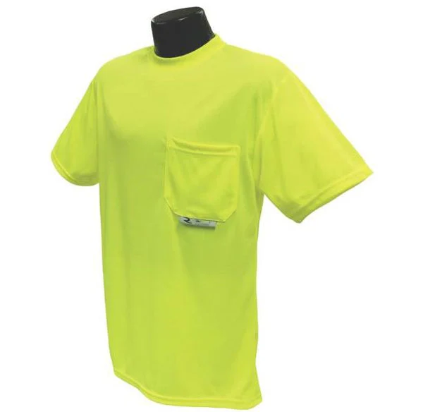Radians ST11-NPGS-2X Non-Rated Short Sleeve Safety T-Shirt 2X-Large Work Shirt